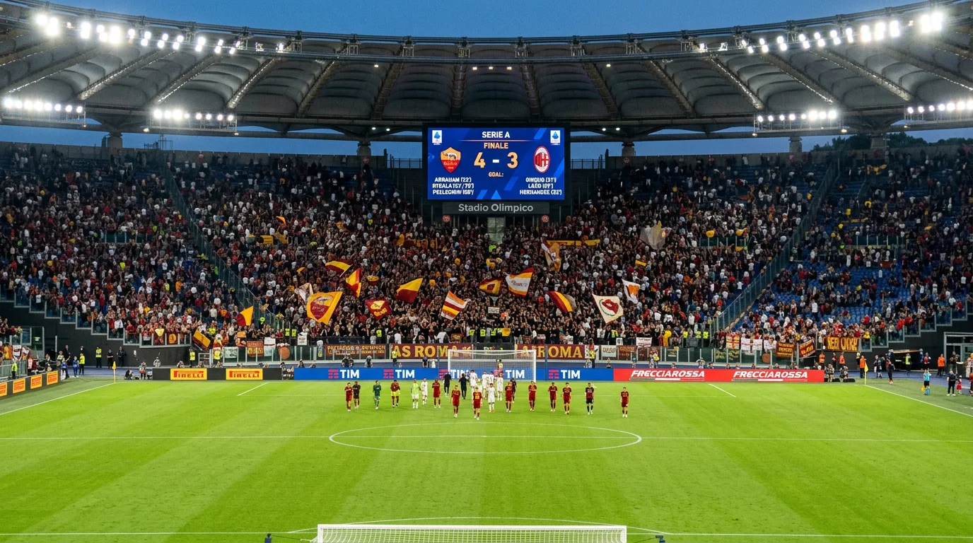 Marcador de partido de fútbol italiano mostrando goles para apuestas over under