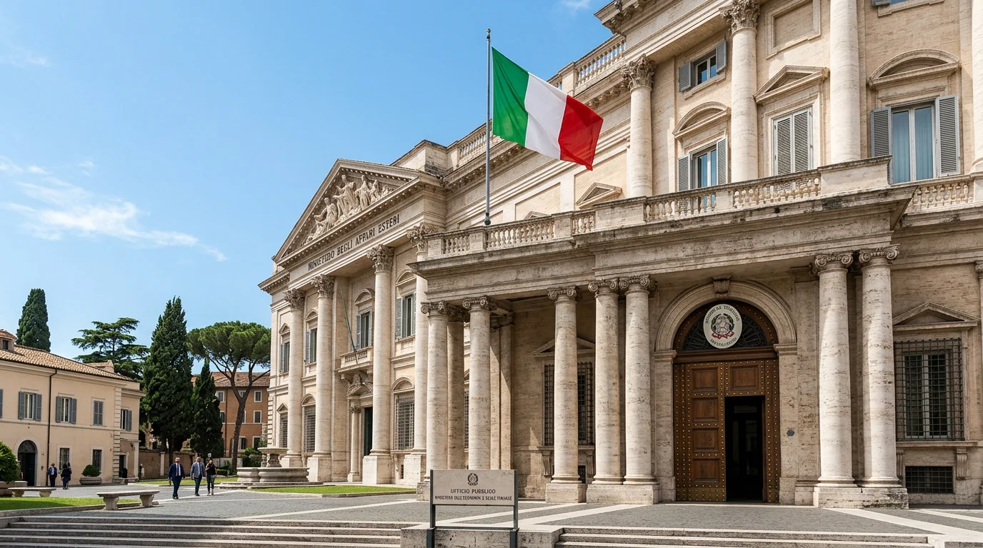 Edificio oficial de la ADM Agenzia delle Dogane e dei Monopoli en Italia